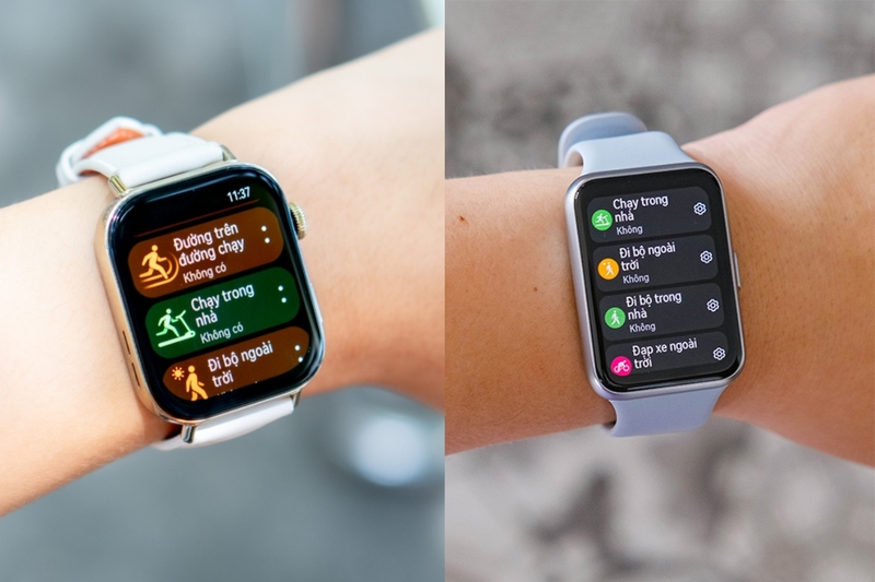 So sánh Huawei Watch Fit 3 và Huawei Watch Fit 2 về luyện tập thể thao