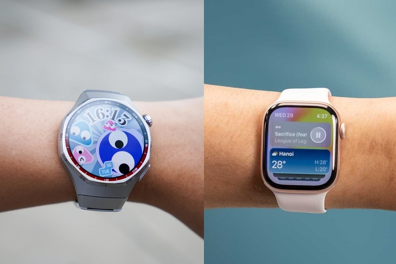So sánh Huawei Watch GT 6 Pro và Apple Watch Series 11 - 6
