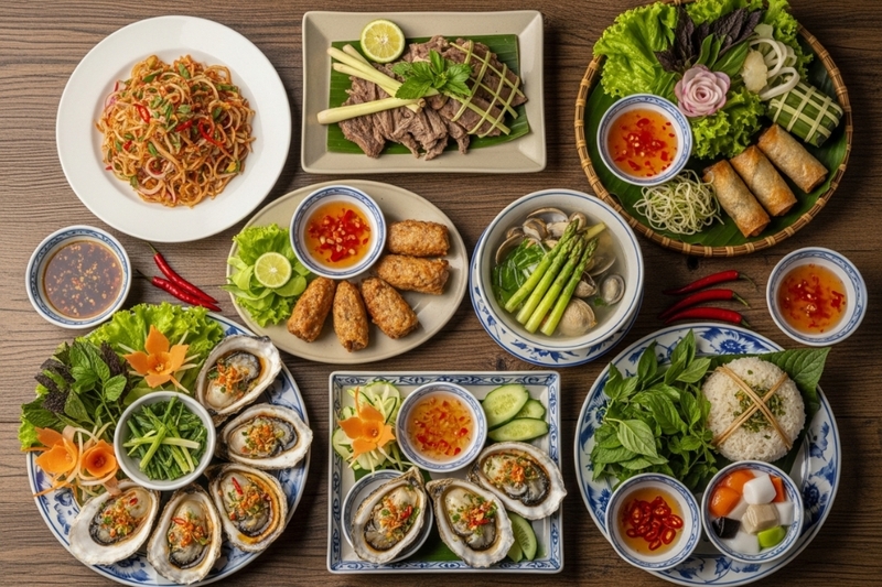 Thực đơn mâm cỗ 1 triệu “Khai phá ẩm thực Việt”