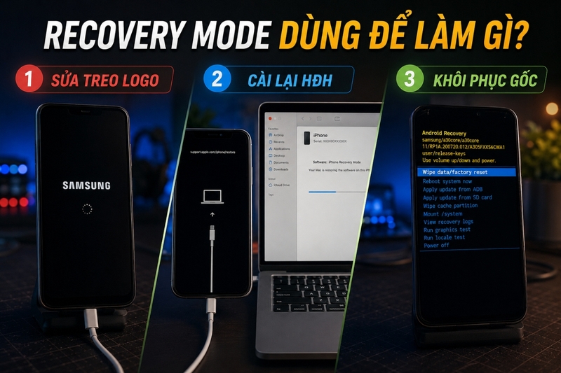 Recovery Mode dùng để làm gì