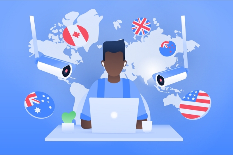Five, Nine, và Fourteen Eyes có khả năng thu thập và lưu trữ hoạt động internet của người dùng
