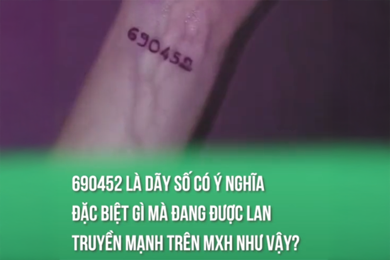 Dãy số 690 452 bắt đầu xuất hiện trên các diễn đàn trực tuyến từ đầu những năm 2000