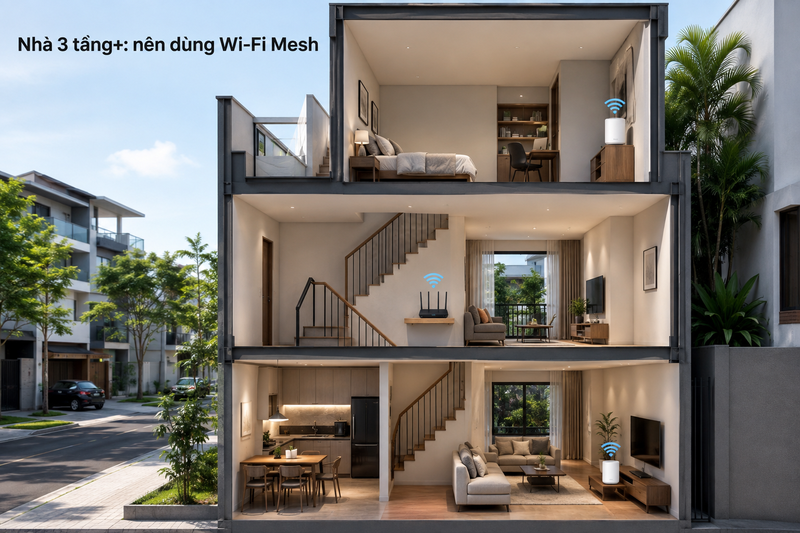 Nhà từ ba tầng trở lên