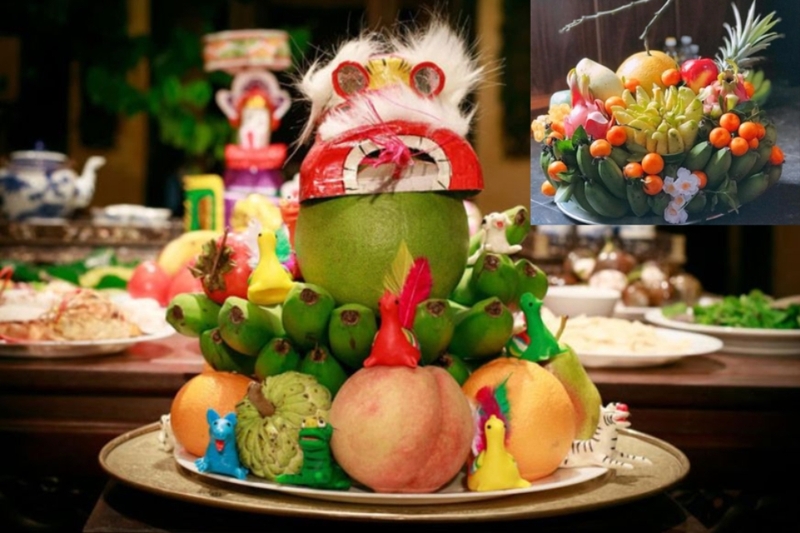 Ý nghĩa thiêng liêng của mâm ngũ quả Trung thu