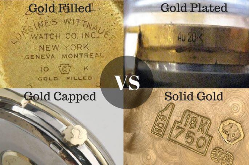 Cách nhận biết đồng hồ Gold Filled chính hãng