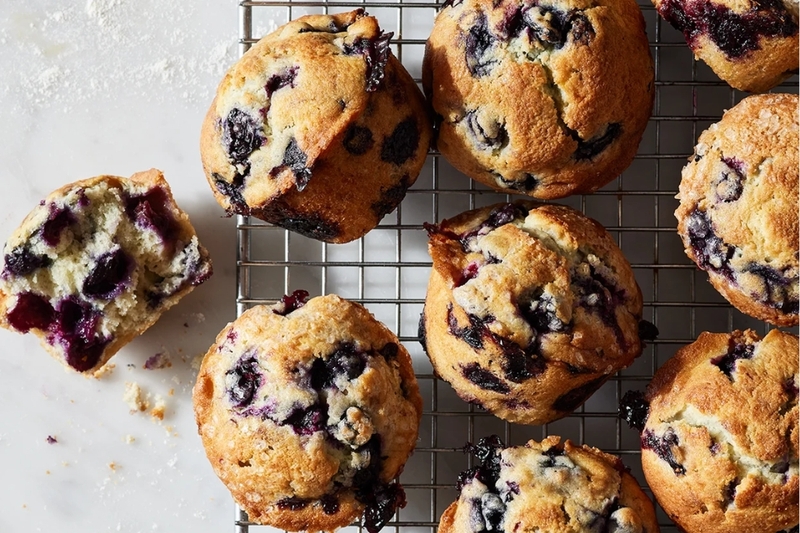 Muffin blueberry