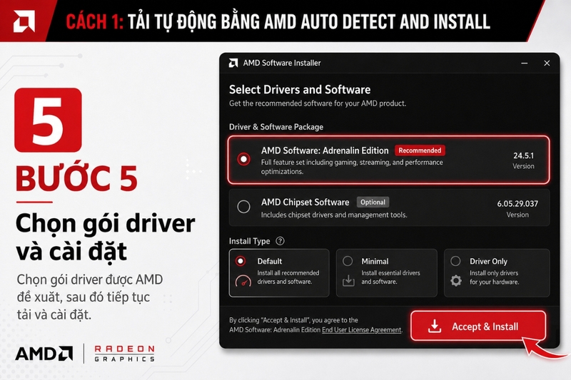 Tải tự động bằng AMD Auto Detect and Install (5)