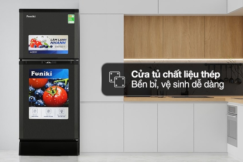 Đánh giá tủ lạnh Funiki 120l - 1