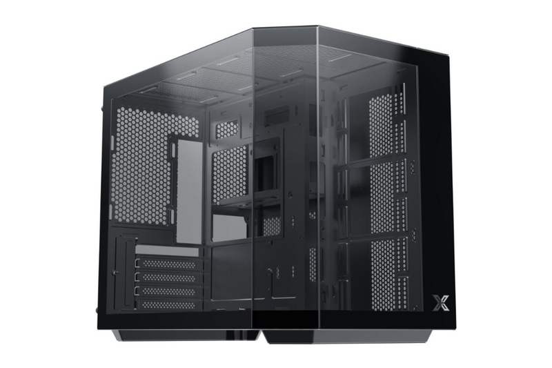 Vỏ case Xigmatek Qubi M Black: Thiết kế bể cá độc đáo