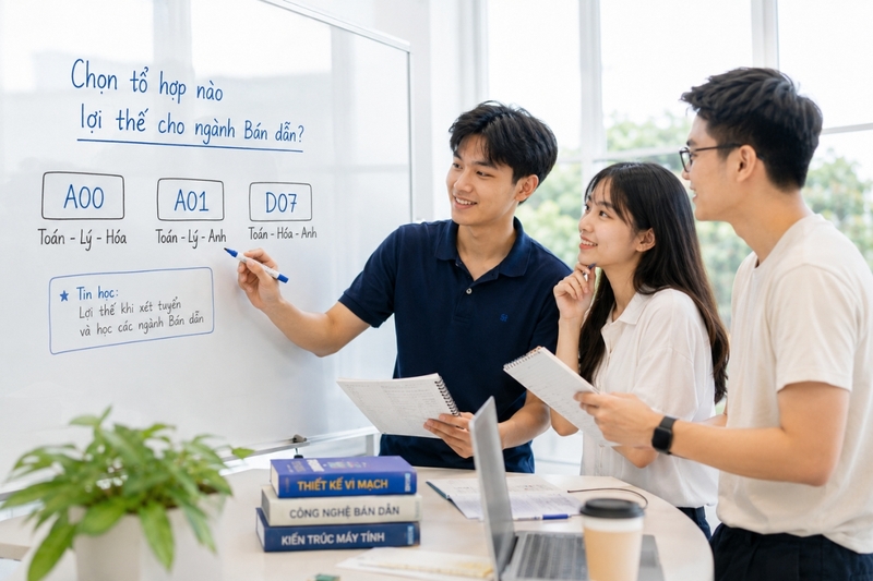 Ngành bán dẫn lấy bao nhiêu điểm - 4