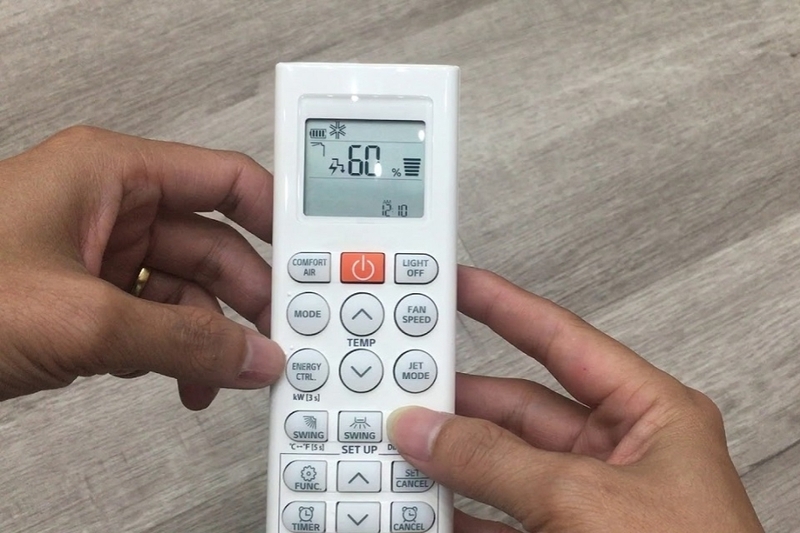 Kiểm tra và điều chỉnh cài đặt máy lạnh LG