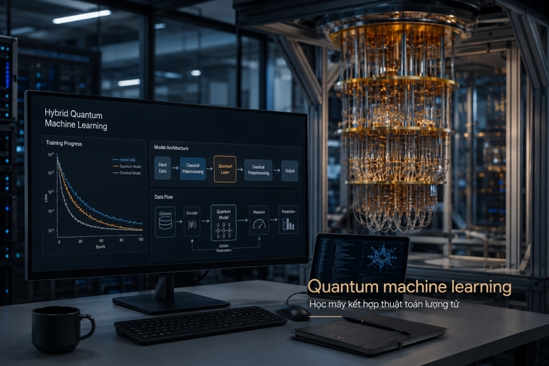 Quantum machine learning