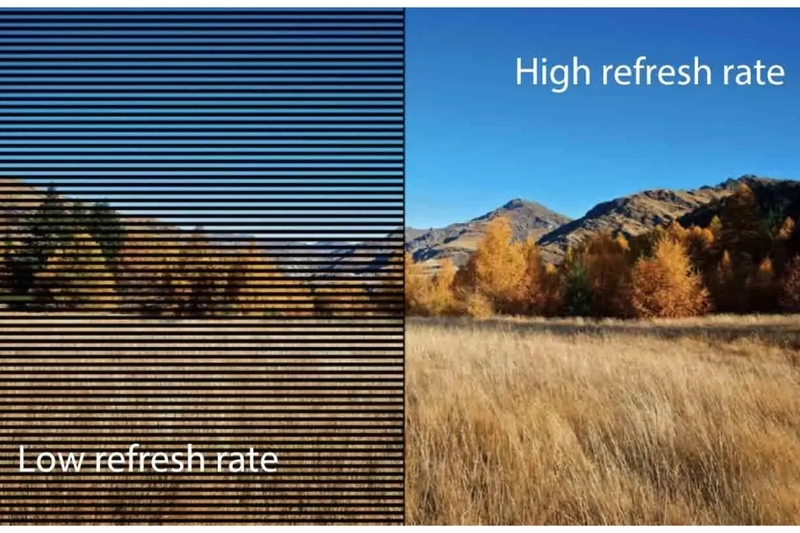 Refresh Rate cao mang lại những cải thiện đáng kể về chất lượng hình ảnh
