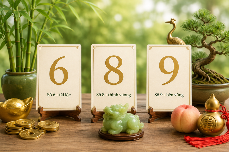 Ý nghĩa một số con số phong thủy phổ biến
