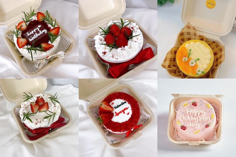 Bento bánh kem cho ngày 8/3 và 20/10 – thanh lịch và nữ tính