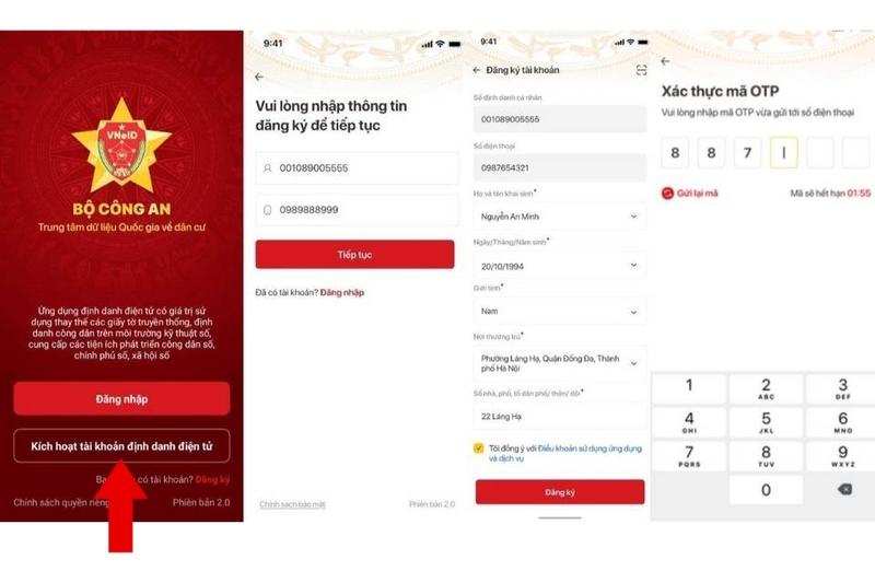 Nâng cấp lên tài khoản mức hai