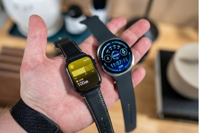So sánh Samsung Galaxy Watch 8 và Apple Watch Series 10 - 1