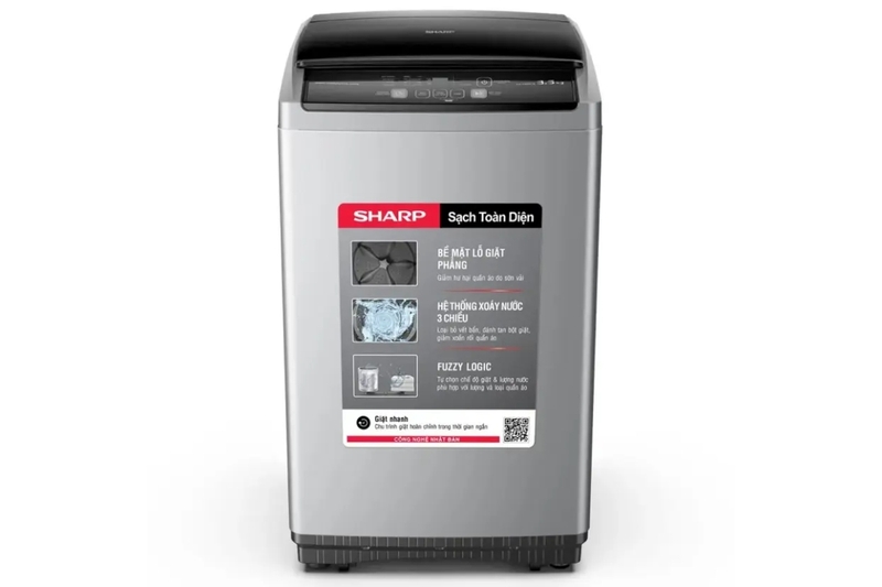 Máy giặt Sharp 8.5 kg ES-Y85HV-S
