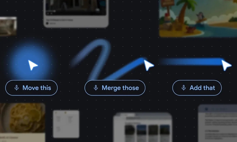 Trợ lý tương tác Magic Pointer và bảng điều khiển Widget AI
