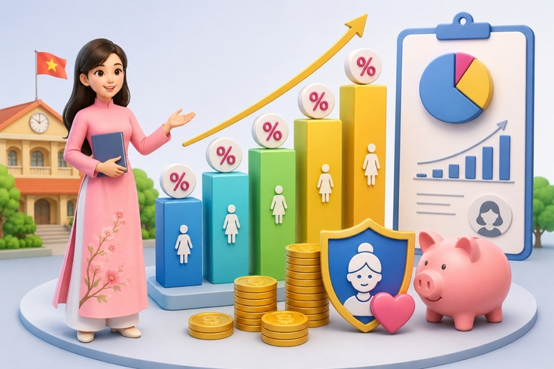 Cách tính lương hưu cho giáo viên tiểu học (6)