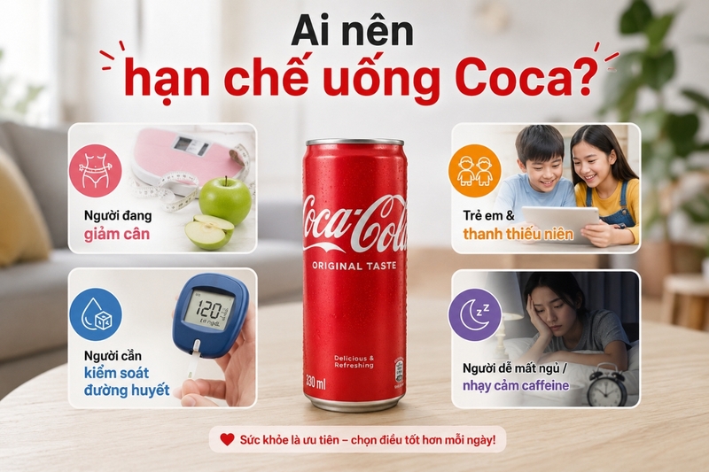 Ai nên hạn chế uống Coca