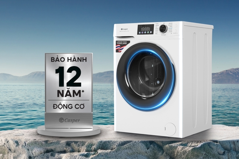 Máy giặt Casper Inverter 8.0 kg WF-D8VWR1
