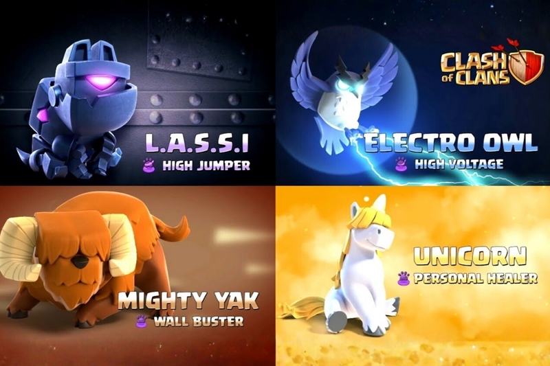 Clash of Clans Pets là gì