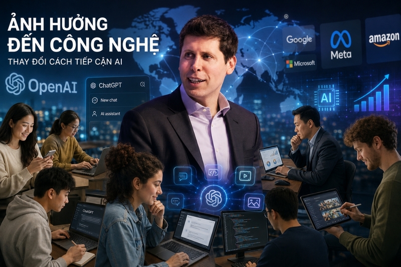 Sam Altman có ảnh hưởng gì đến ngành công nghệ