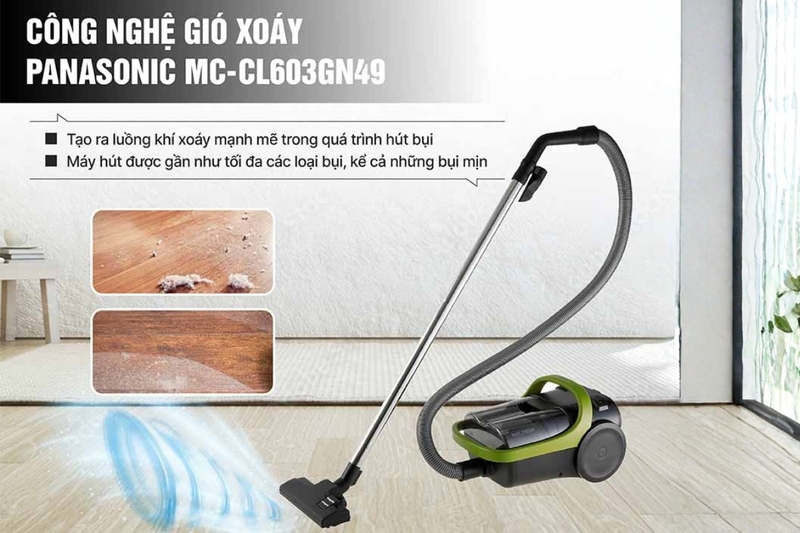 Máy hút bụi Panasonic MC-CL603GN49 - 4