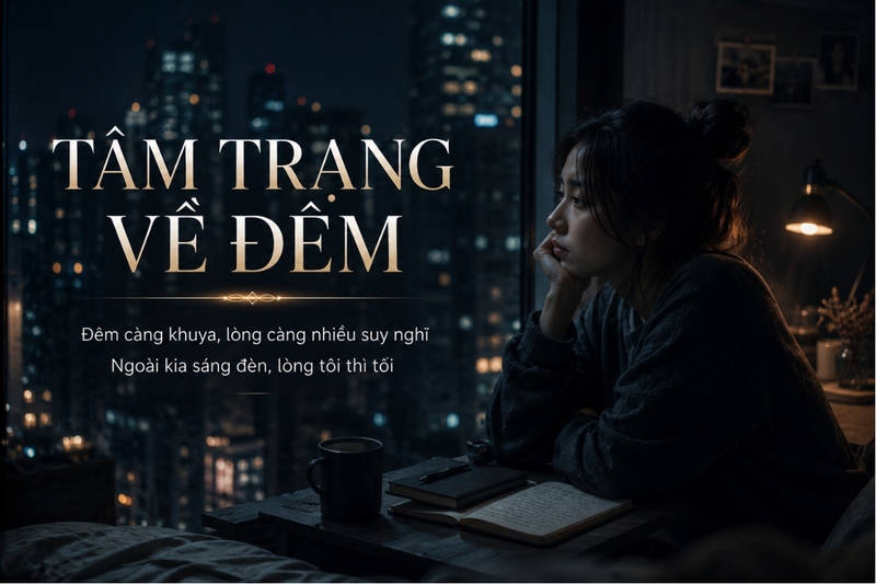 Status tâm trạng về đêm