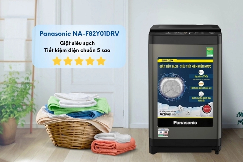 Máy giặt Panasonic 8.2 kg NA-F82Y01DRV