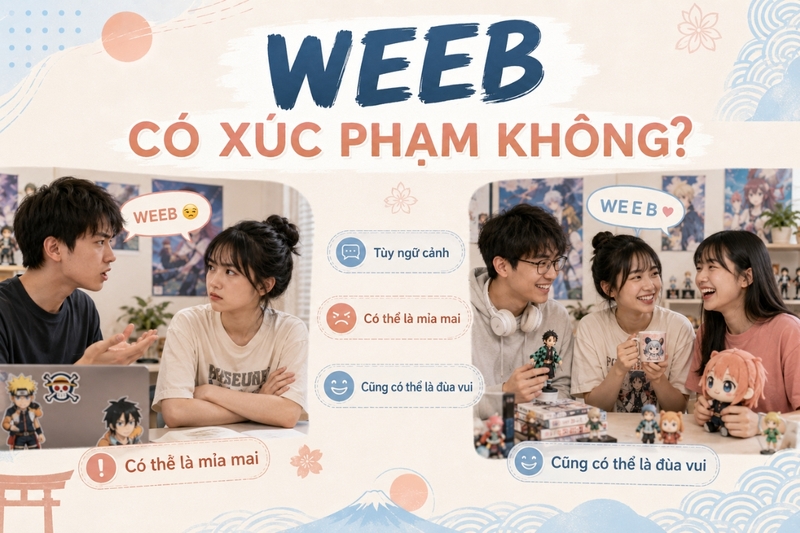 Weeb có phải từ xúc phạm không