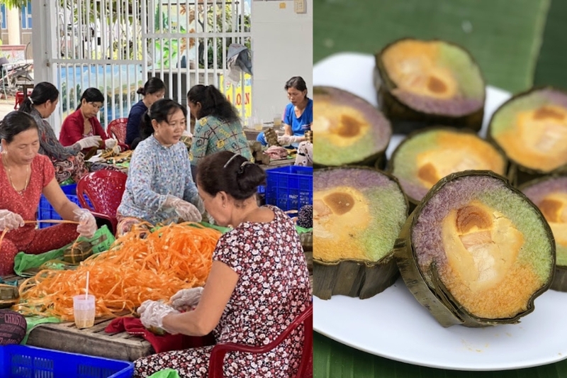 Bánh tét Út Tết