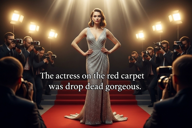 Drop dead gorgeous