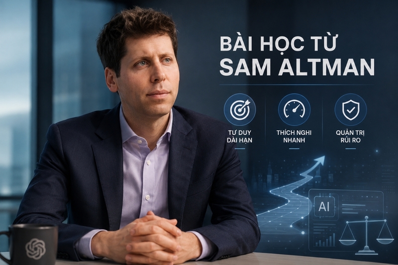 Có thể học được gì từ Sam Altman