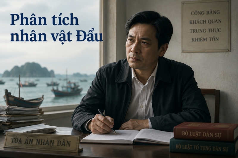 Mẫu mở bài phân tích nhân vật Đẩu