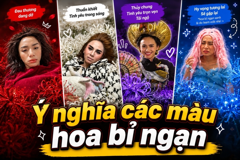 Ý nghĩa các màu hoa bỉ ngạn khác