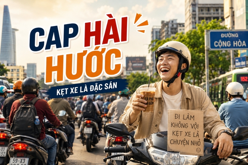 Cap về Sài Gòn hài hước