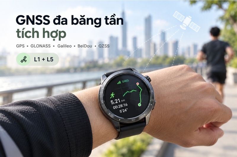 Hệ thống định vị vệ tinh GNSS đa băng tần tích hợp