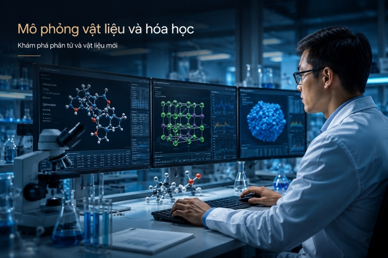 Mô phỏng vật liệu và hóa học