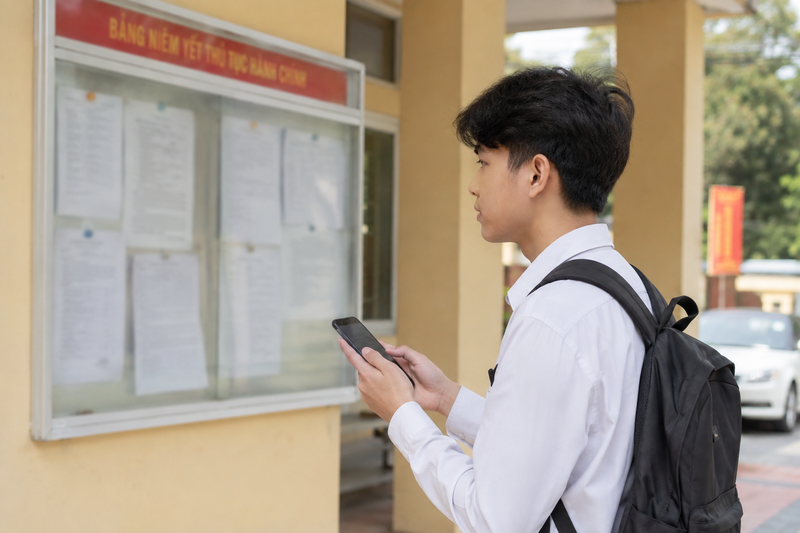 Bước 4: Theo dõi kết quả xét duyệt