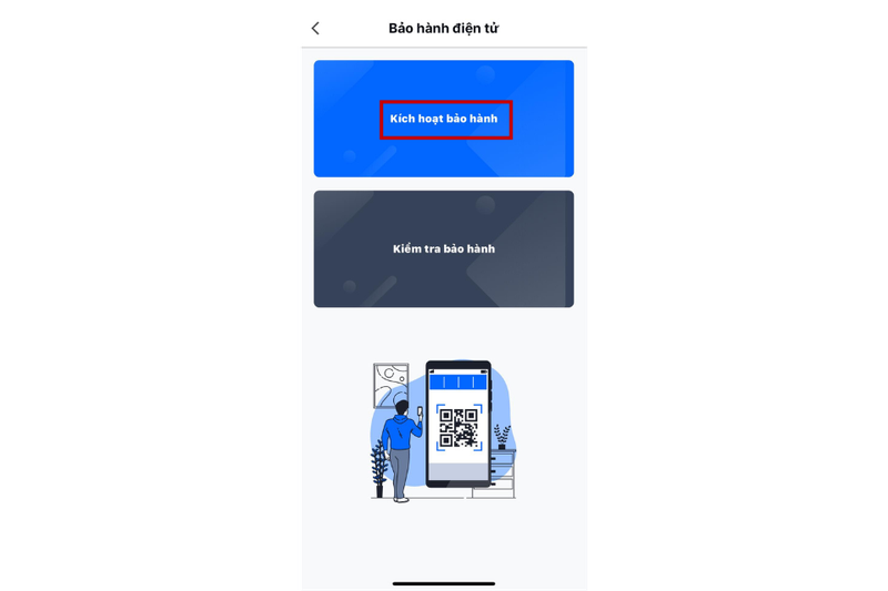 kích hoạt bảo hành điện tử (ảnh 5)