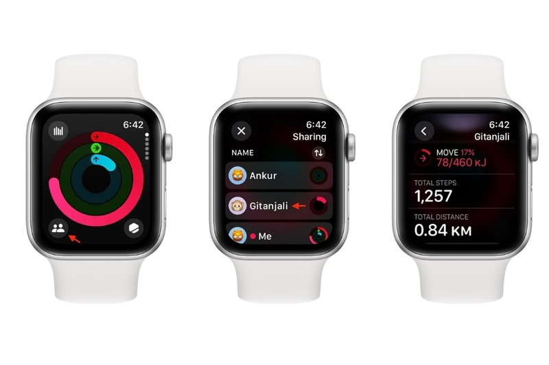 Chia sẻ hoạt động và thi đấu với bạn bè