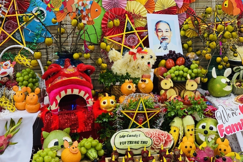 Cách bày mâm ngũ quả Trung thu miền Nam