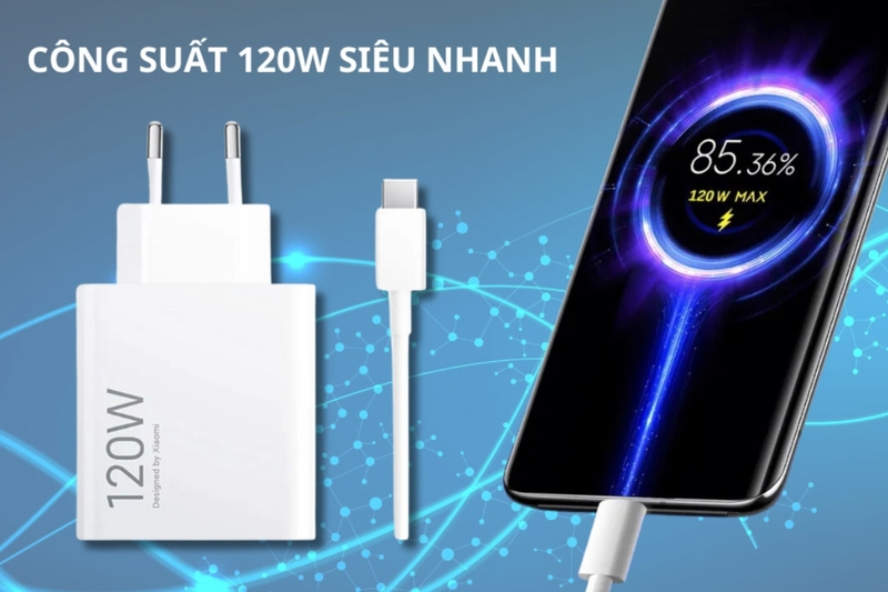 Bộ sạc Xiaomi 120W