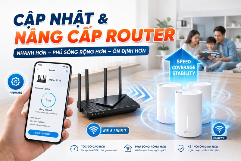 Cập nhật firmware router