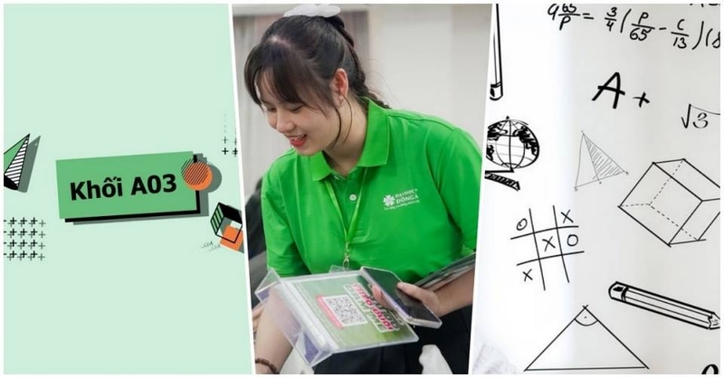 Lưu ý về cách chọn trường thuộc khối A03