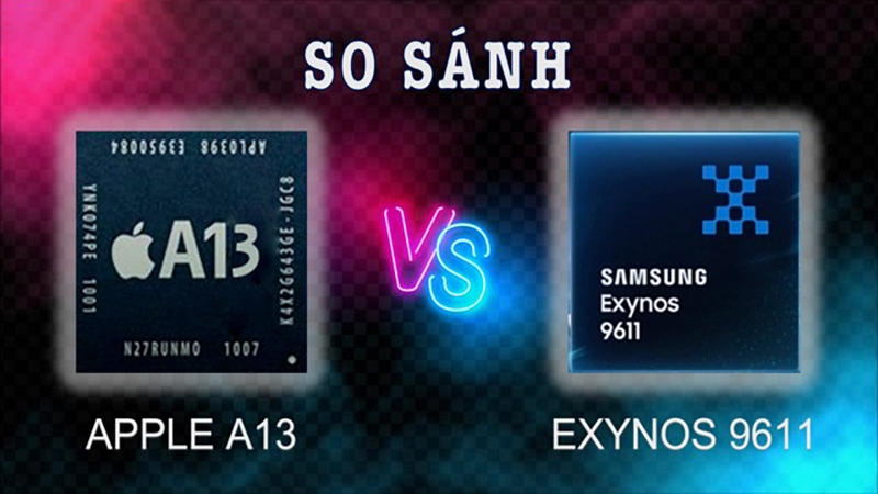 A13 Bionic vs Exynos 9611 (ảnh 1)
