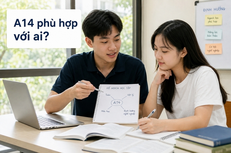 Khối A14 phù hợp với ai?