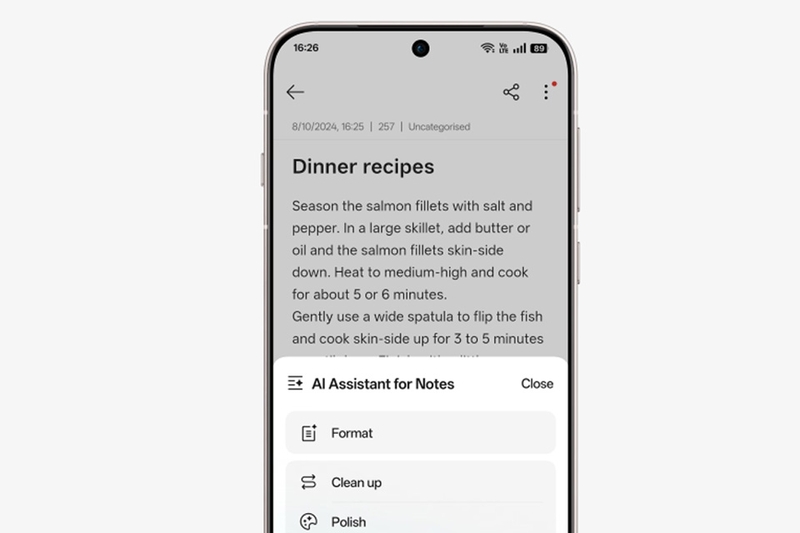 AI của OPPO Find X8 (ảnh 1)